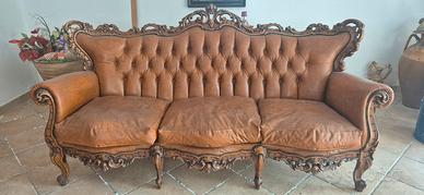divano stile barocco 
