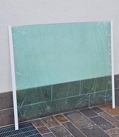 Pannello divisorio in plexiglass trasparente