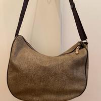 : Borsa a spalla mezzaluna BORBONESE  originale