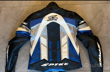 Giacca Moto in Pelle SPYKE - Taglia 42 (IT)