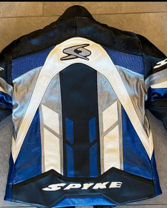 Giacca Moto in Pelle SPYKE - Taglia 42 (IT)