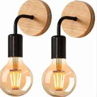 Applique da parete per interni 2 pezzi, lampada da