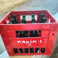 12 bottiglie per il vino con cassa portabottiglie 