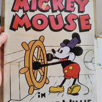 Targa in latta Topolino - Mickey Mouse 2008