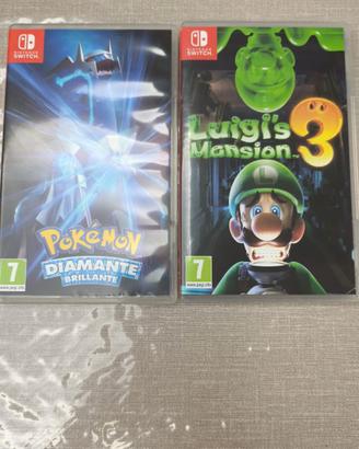 2 giochi Nintendo switch 