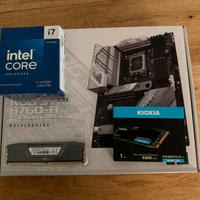 ram ddr5 16gb,rog strixb760-a+cpu i7 14700KF,ssd 1