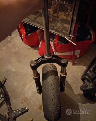  forcelle piantone cerchio e gomma f12