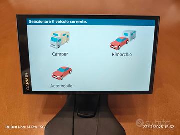 Navigatore Garmin camper 770