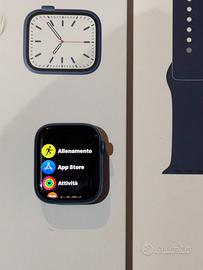 Apple Watch 7 wi-fi Blu 45mm
