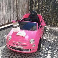 500 elettrica bambina rosa