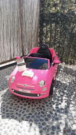500 elettrica bambina rosa