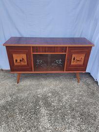 Credenza Mobile Bar Vintage Anni '50/'60