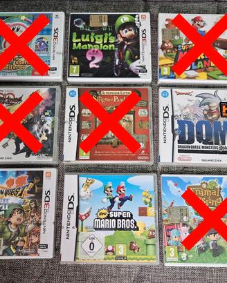 Giochi Nintendo 3DS / DS Nuovi, sigillati