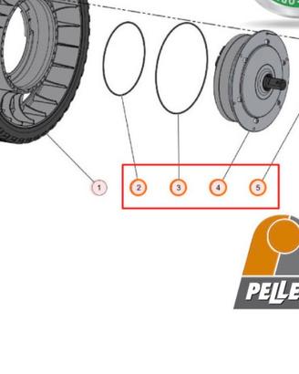 "Kit Motore Ruota Posteriore Pellenc Rasion 2