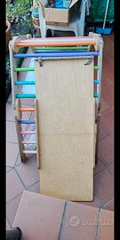 Palestra Montessoriana in legno