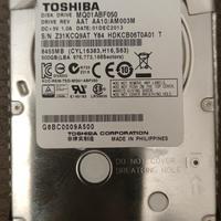 hard disk Toshiba da 2.5 da 512gb disco rigido