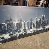  Quadro "Manhattan" 60x150 cm su Tela