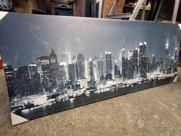  Quadro "Manhattan" 60x150 cm su Tela