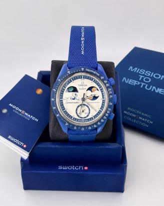 Orologio cronografo blu stile sportiv