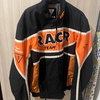 Giacca moto stile retro.