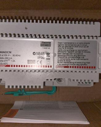 ALIM. IN 230Vac Uscita 27Vdc SELV -BticinoE46ADCN
