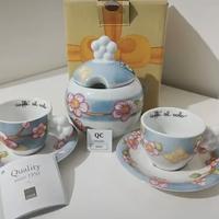 Zuccheriera tazzine da caffè e piattini THUN Nuovi