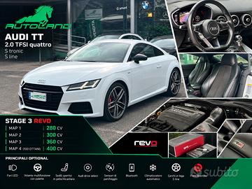 Audi TT Coupe 2.0 tfsi S line QUATTRO REVO Stage 3