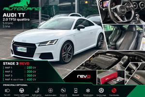 Audi TT Coupe 2.0 tfsi S line QUATTRO REVO Stage 3