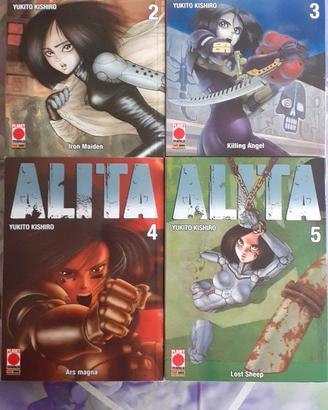 Fumetti Manga Alita - Serie [2-5] come nuovi