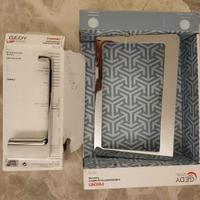 Gedy Porta rotolo e porta asciugamani