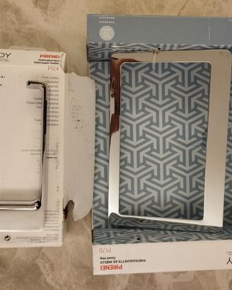 Gedy Porta rotolo e porta asciugamani