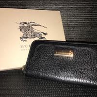 BURBERRY - Portafoglio in pelle da donna