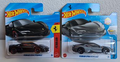 Hot Wheels Ferrari SF90 Stradale Nera Grigio Scuro