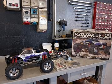 Monster nitro HPI savage RC 