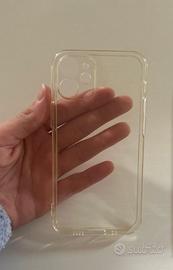 Custodia trasparente e pellicola iPhone mini 12