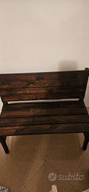 Panchina in legno