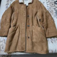 Giacca vintage in vero montone Shearling donna