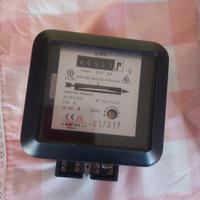 contatore  elettrico enel  vintage 