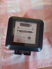contatore  elettrico enel  vintage 