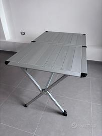 Tavolo da campeggio 140x80 richiudibile