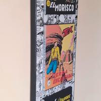 Quadro in legno omaggio a Tex