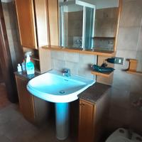 bagno in legno con accessori 