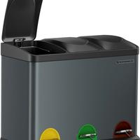 SONGMICS Cestino da Cucina, Pattumiera per Ricicla