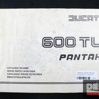 catalogo ricambi ufficiale Ducati 600 TL PANTAH