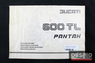 catalogo ricambi ufficiale Ducati 600 TL PANTAH
