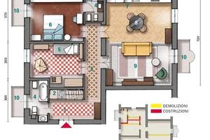 Trilocale a 750 euro TUTTO INCLUSO