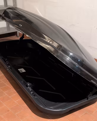 Box da tetto per auto nero – Condizioni eccellenti