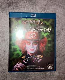 Alice in Wonderland bluray 3D 🇮🇹