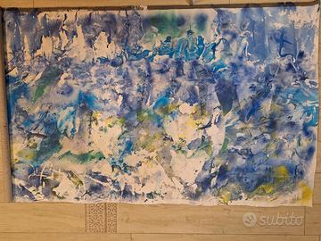 Acrilico su tela di Joan LLaverias - Posidonia 86