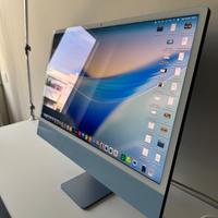 Apple iMac M1 blu